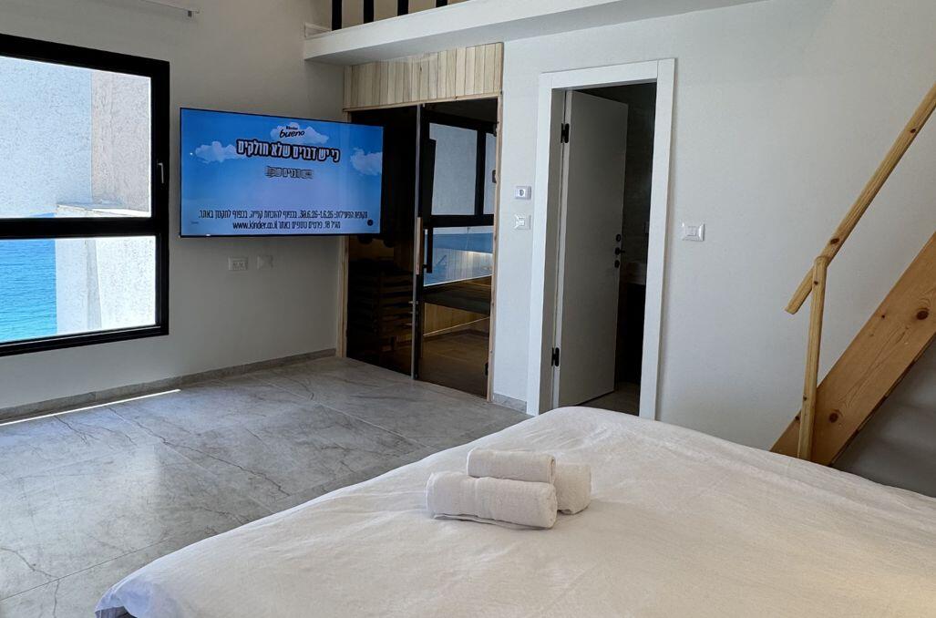 סי וויו פנטהאוז וספא נתניה - Sea view penthouse & spa Netanya מרכז  30  נופש - וי פור ויקיישן - V for Vacation
