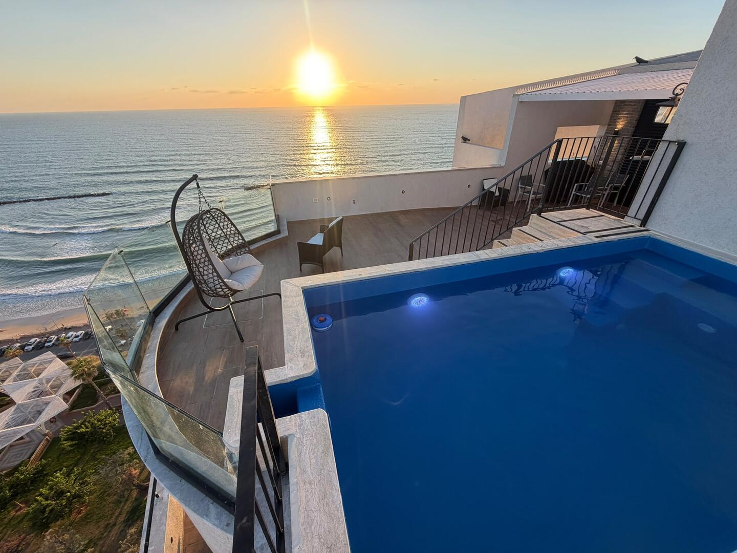 סי וויו פנטהאוז וספא נתניה - Sea view penthouse & spa Netanya מרכז  10  נופש - וי פור ויקיישן - V for Vacation
